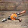 Vintage Stanley No: 803 Double Pinion Egg Beater Hand Drill - Refurbished