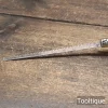 Vintage English Beechwood & Brass Padsaw - Sharpened Ready To Use