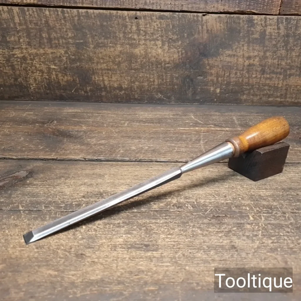 Vintage T. A Witherby ½” Long Series Socket Bevel Edge Chisel - Fully Refurbished