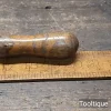 Vintage 12” Cast Steel Hacksaw Beechwood Handle - Good Condition