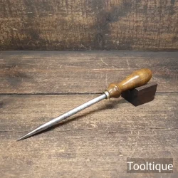 Vintage 3/8” Sailmakers Fid Beechwood Handle - Good Condition