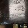 Vintage Brass Bodied & Ebony Carpenters Mortice Gauge - Fully Refurbished