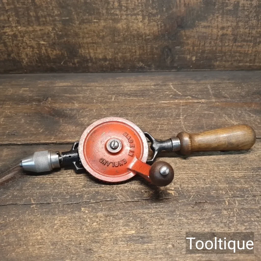 Vintage Stanley Chapman Single Pinion Egg Beater Hand Drill - Refurbished