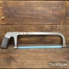 Vintage Ding-Dong England Hacksaw with Wooden Hand Grip - Refurbished
