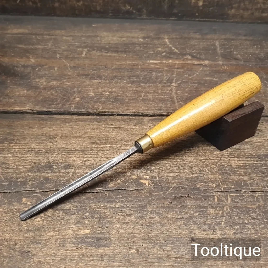 Vintage I. Sorby Woodcarvers ¼” Straight Gouge Chisel - Refurbished Ready To Use