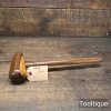 Vintage 10oz Plumbers Lignum Vitae Lead Dressing Mallet - Refurbished For Use