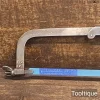 Vintage Inline Adjustable Length Hacksaw Beech Handle - Refurbished