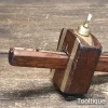 Vintage Carpenters Rosewood & Brass Mortice Gauge - Refurbished