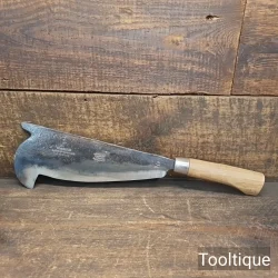 Vintage 10” Cornelius Whitehouse Hedgehog Norfolk Pattern Billhook - Refurbished