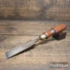 Vintage 1 ¼” Ward & Payne Firmer Chisel Mahogany Handle - Refurbished