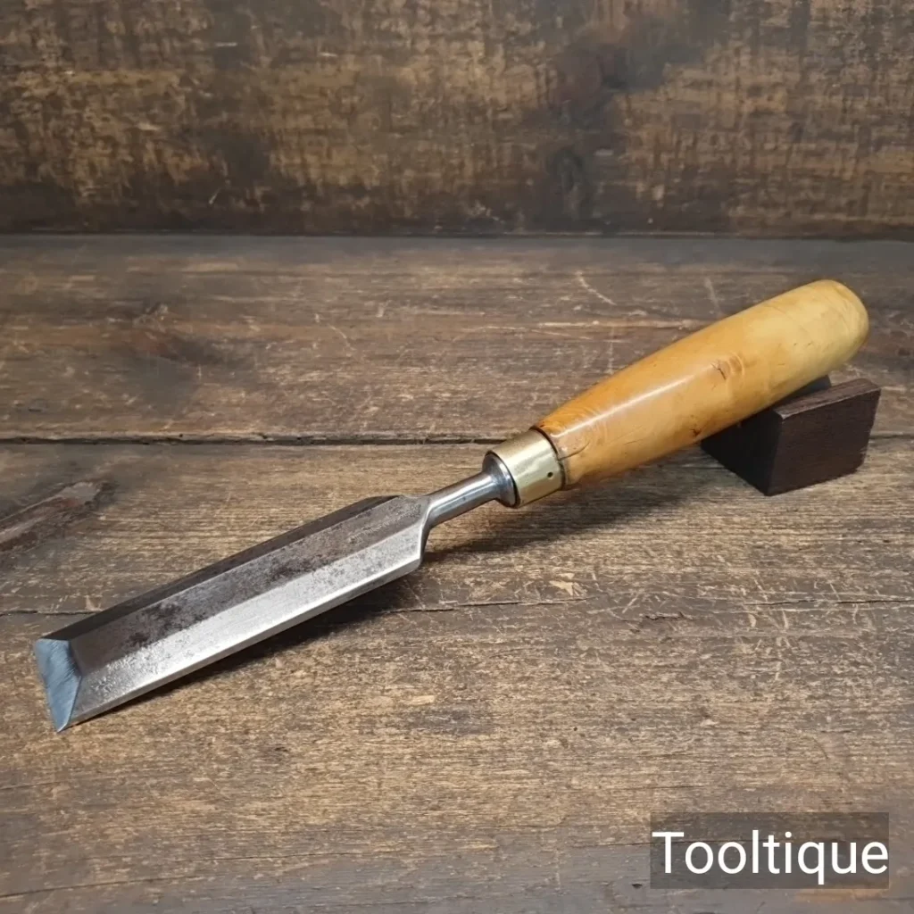 Vintage 1 ¼” Marples & Sons Carpenters Bevel Edge Chisel - Refurbished Ready To Use