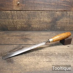 Vintage 15/16” Marples Slimline Bevel Edge Long Series Paring Chisel - Refurbished