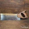 Vintage 12” Spear & Jackson Brass Back 14 Tpi Tenon Saw - Sharpened Rip
