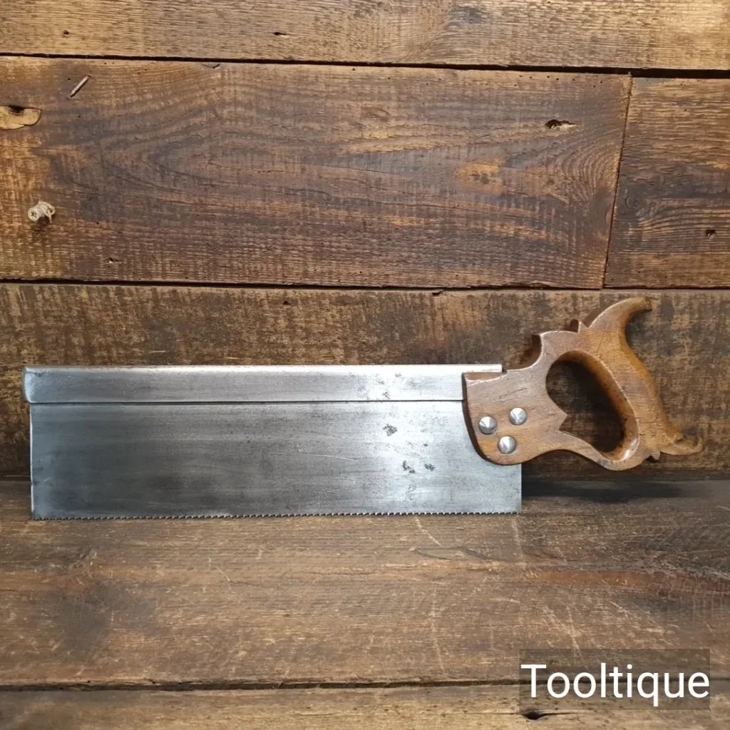 Vintage 14” Buck & Ryan Steel Back 11 Tpi Cross Cut Bench Saw - Fully Refurbished