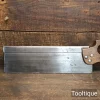 Vintage 14” Buck & Ryan Steel Back 11 Tpi Cross Cut Bench Saw - Fully Refurbished