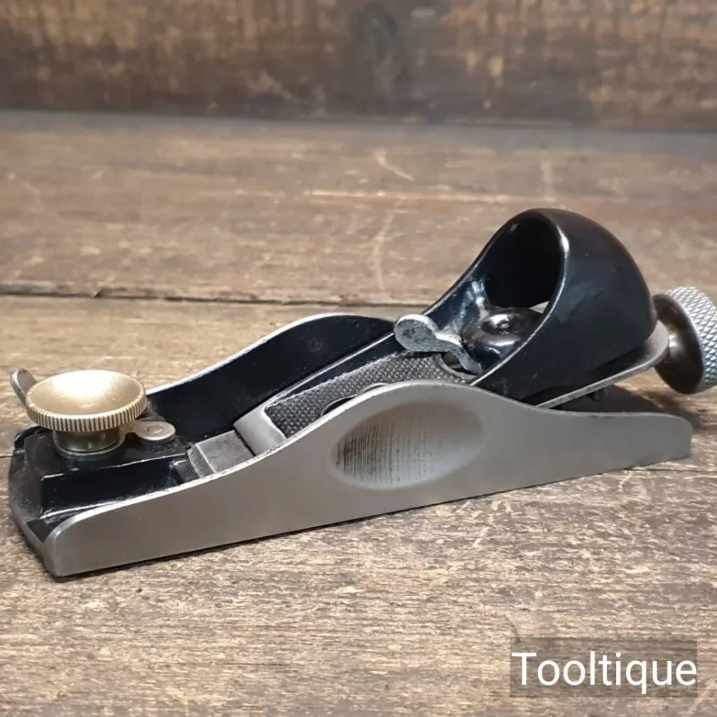 Vintage Stanley No: 60 ½ Low Angle Adjustable Throat Block Plane Extended Version - Refurbished
