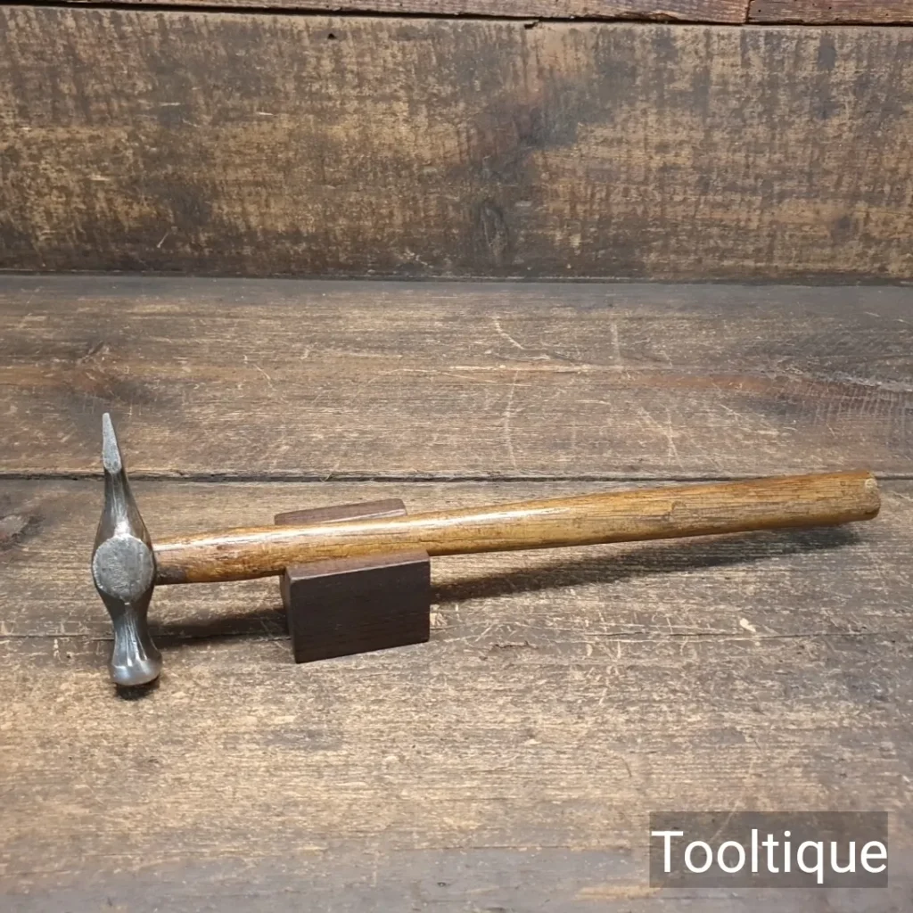 Unusual Vintage 4oz Ball & Cross Pein Hammer - Refurbished For Use