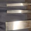 Vintage Set 11 No: British Firmer Chisels Matching Handles - Refurbished
