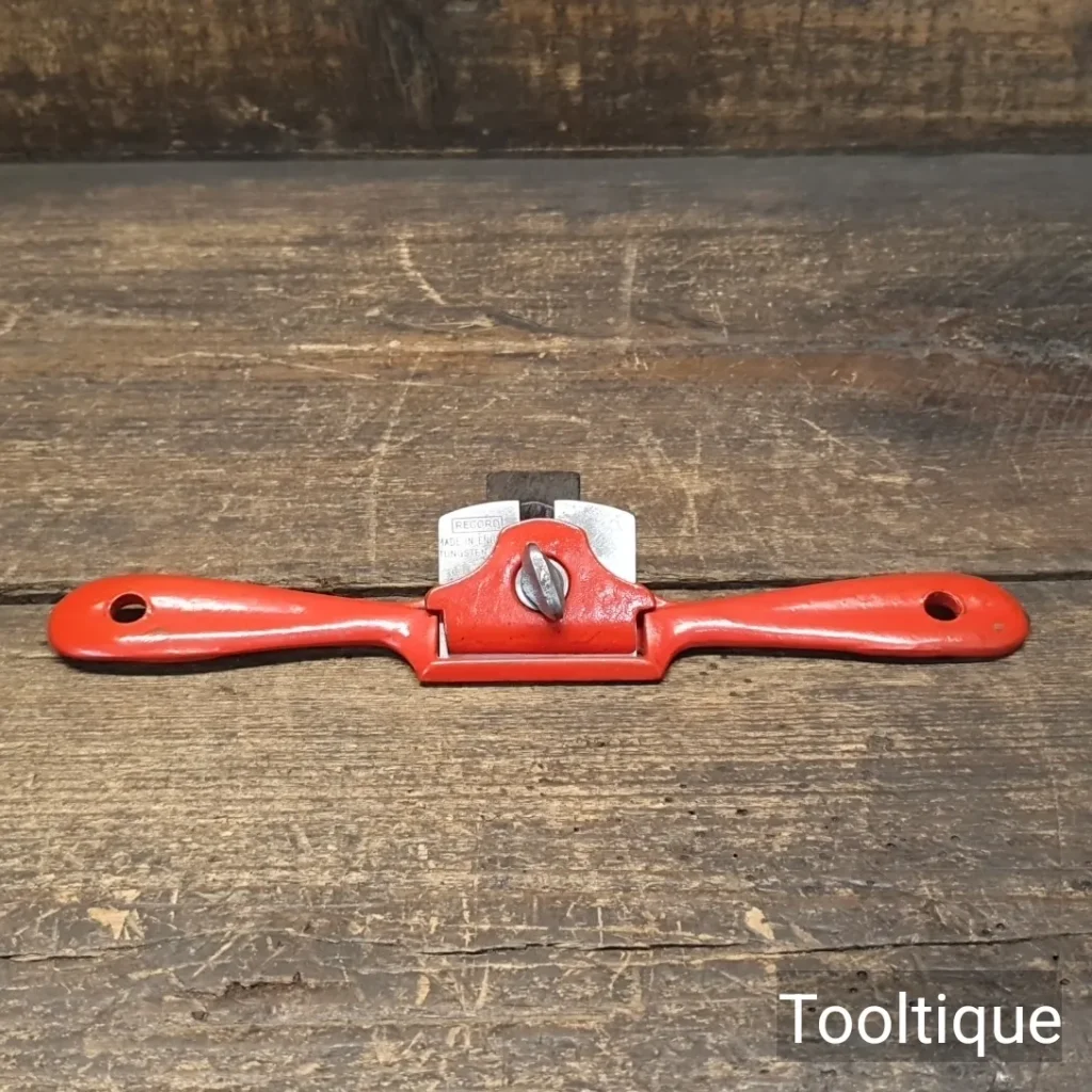 Vintage Record No: 063 Round Soled Metal Spokeshave - Refurbished
