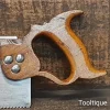 Vintage 14” Robert Sorby No: 39 Steel Back Cross Cut Bench Saw - Sharpened Refurbished