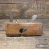 Vintage ¾” Griffiths Norwich Skew Iron Beechwood Dado Plane - Refurbished