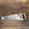 Vintage 1950’s Spear & Jackson 17” Cross Cut Handsaw 9 TPI - Refurbished Sharpened