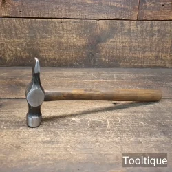 Vintage Stanley England 12oz Joiners Cross Pein Hammer - Refurbished