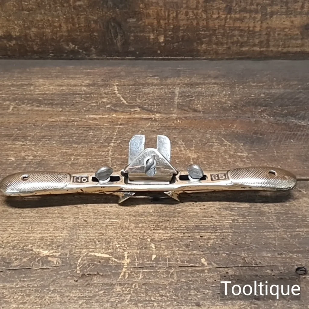Vintage Gunmetal Patternmakers Copy of a No: 65 Chamfer Spokeshave - Refurbished