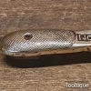 Vintage Gunmetal Patternmakers Copy of a No: 65 Chamfer Spokeshave - Refurbished