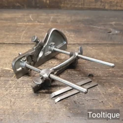 Vintage Record No: 043 Plough Plane 3 No: Cutters - Refurbished Ready To Use