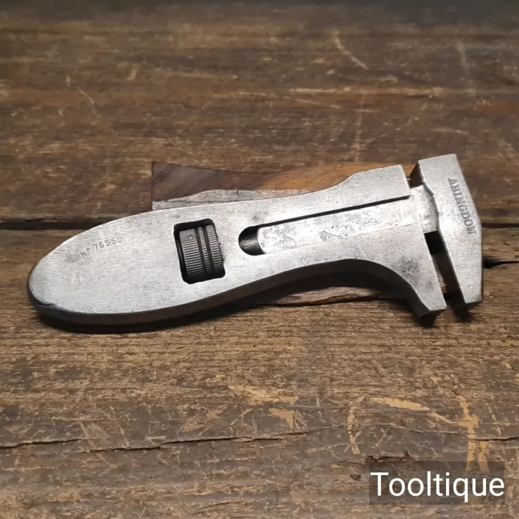 Vintage 6” Abingdon Pre King Dick Adjustable Spanner Wrench - Refurbished