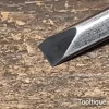 Vintage 3/8” Carpenters Bevel Edge Chisel Boxwood Handle - Fully Refurbished