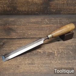 Vintage 1 ¼” Marples & Sons Shamrock Long Series Bevel Edge Chisel - Refurbished