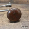 Vintage Victor No: 075 Carpenters Ratchet Bit Brace 10” Swing - Refurbished