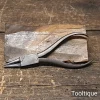 Vintage Sheffield Made Box Jointed Round Nose Pliers - Good Condition