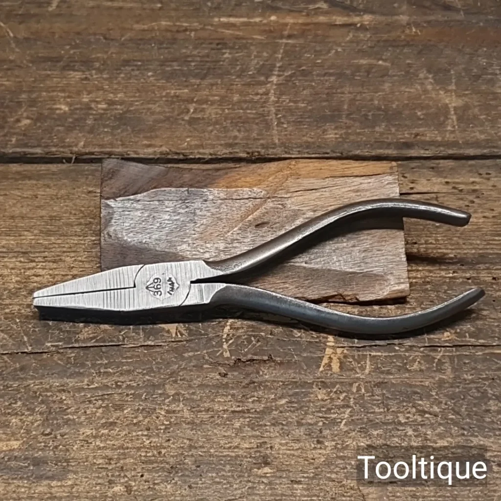 Vintage WW2 Ministry Flat Nose Pliers 1944 Broad Arrow - Good Condition