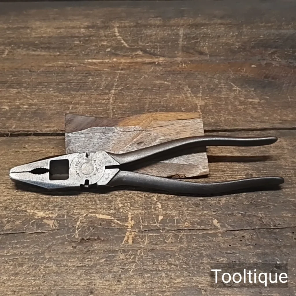Vintage 8” Wynn Timmins No: C198E General Purpose Pliers - Refurbished