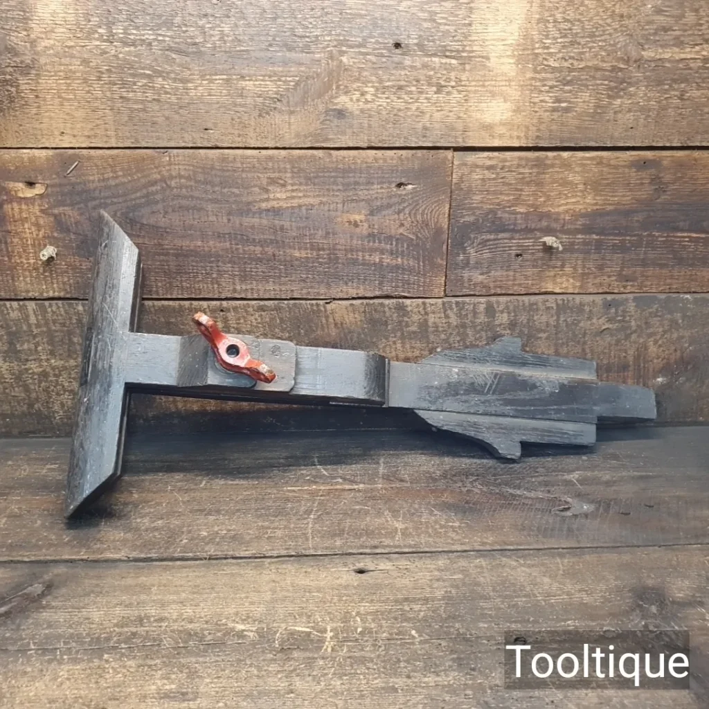 Vintage Carpenters Wooden Saw Sharpening Clamp - Good Condition