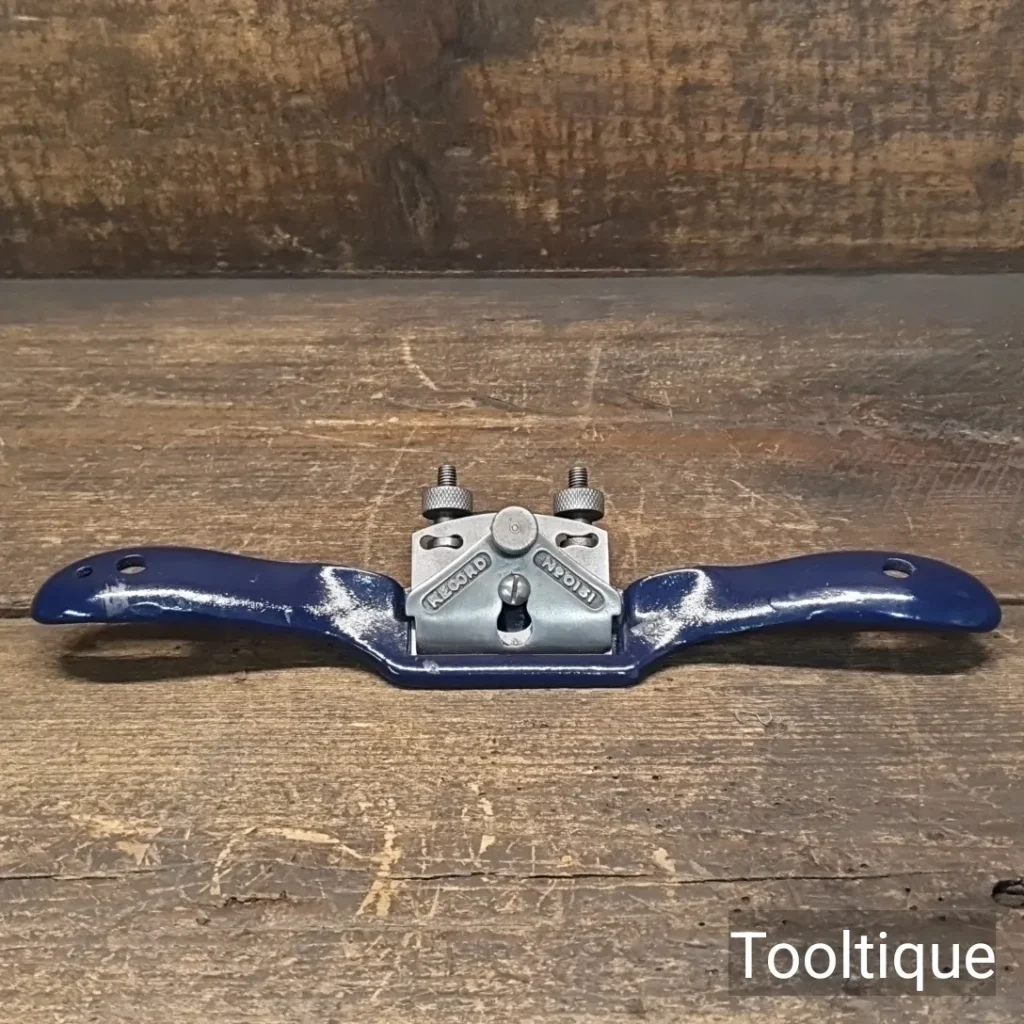 Vintage Record Tools No: 0151 Flat Sole Metal Spokeshave - Refurbished