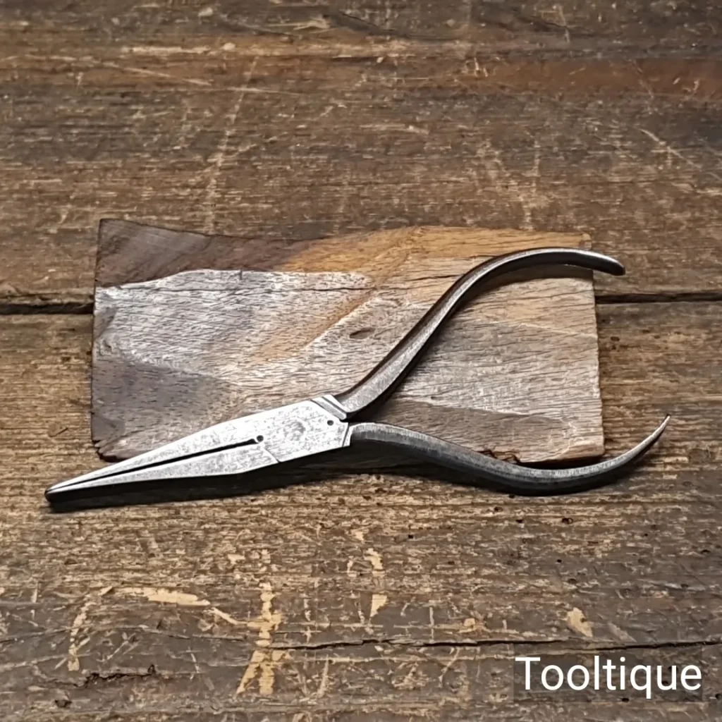 Vintage Box Jointed Long Nose Duck Bill Pliers - Good Condition