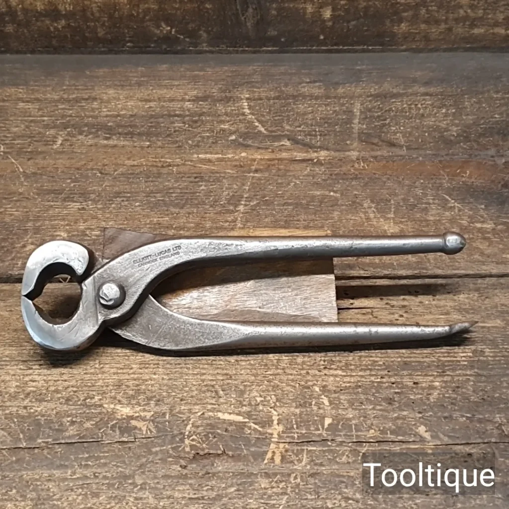 Vintage 8” Elliott Lucas Upholsterers Pincers - Refurbished Ready To Use