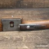 Vintage Coachmakers Beechwood Hand Router Steel Sole - Refurbished