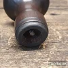 Vintage Arthritic Assist Woodworking Metal Bench Plane Hardwood Front Knob
