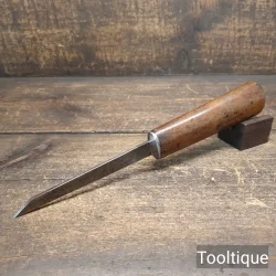 Vintage 1/8” I. Sorby Carpenters Pigsticker Mortice Chisel - Refurbished