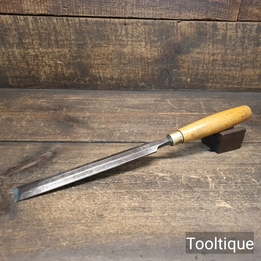 Vintage I. Sorby 1” Long Series Bevel Edge Paring Chisel - Refurbished