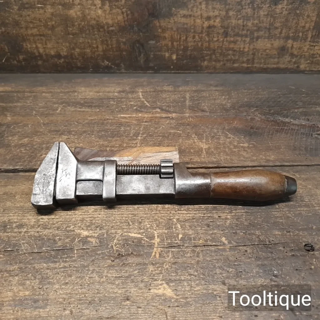 Vintage 10” W&B MFG Co. USA Whitman Barnes Adjustable Spanner Wrench - Refurbished