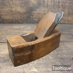 Vintage Emir Beechwood Smoothing Coffin Plane - Fully Refurbished