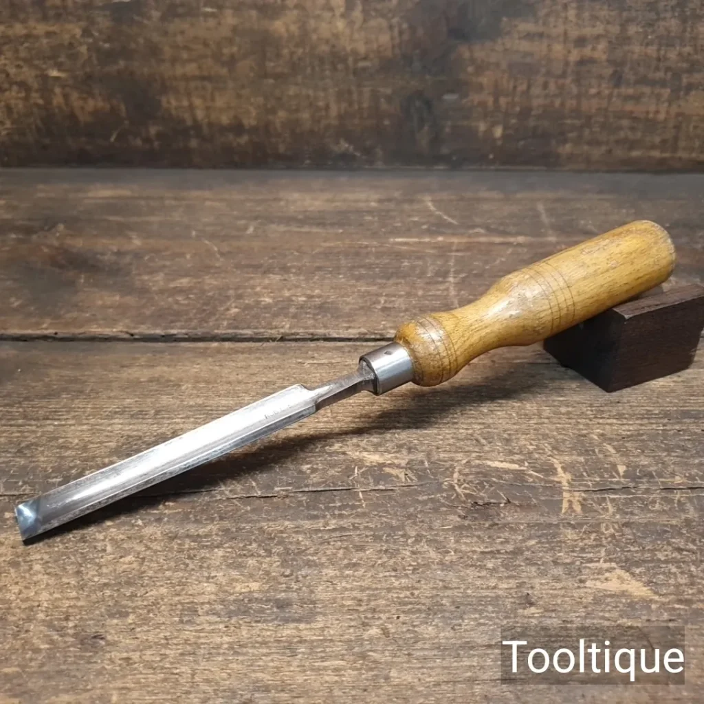 Vintage 9/16” Robert Sorby Carpenters Incannel Gouge Chisel - Refurbished Ready To Use