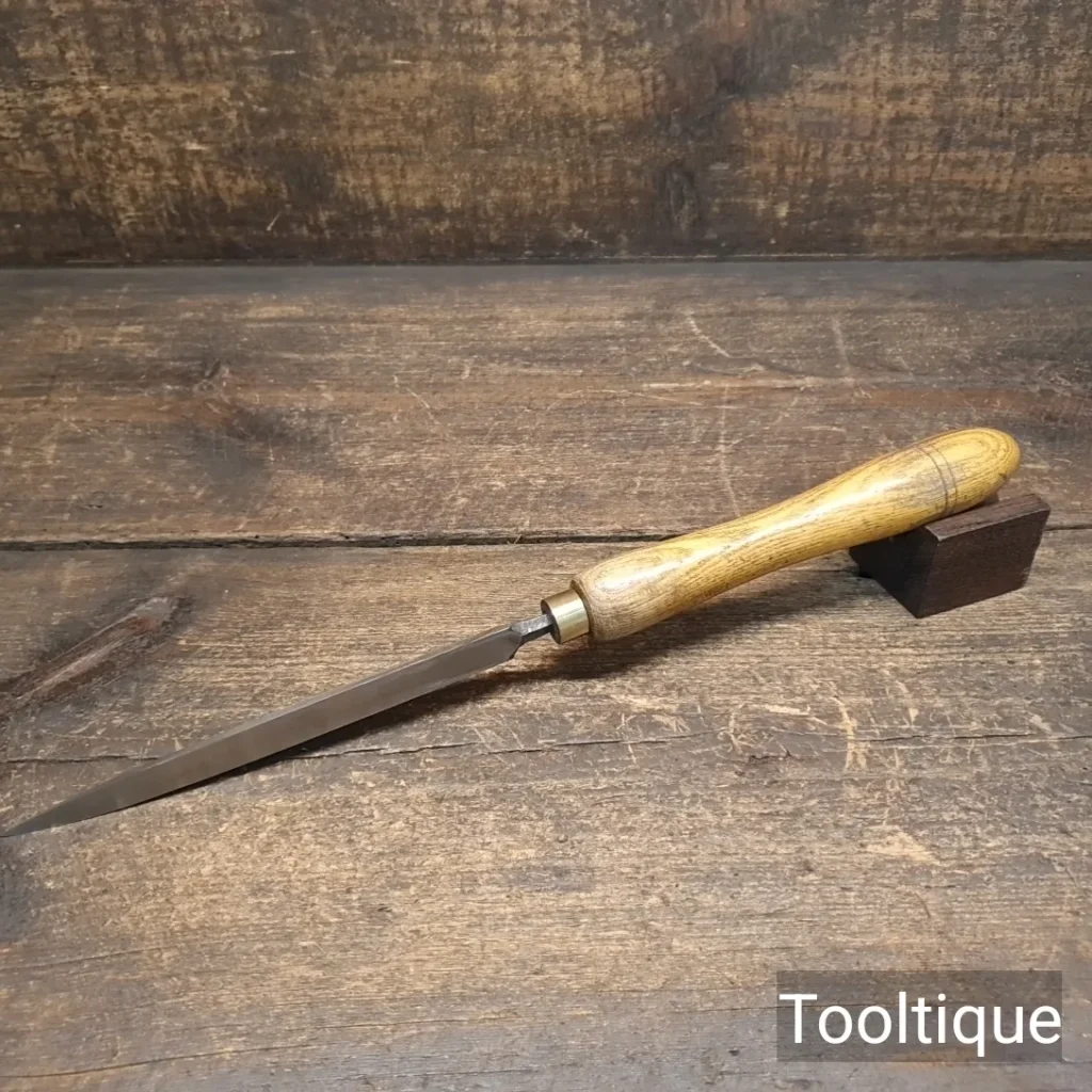 Vintage Engineers Baring Scraper Ashwood Handle - Refurbished For Use