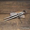 Vintage 7” Moore & Wright Sheffield Silver Steel Spring Dividers - Refurbished